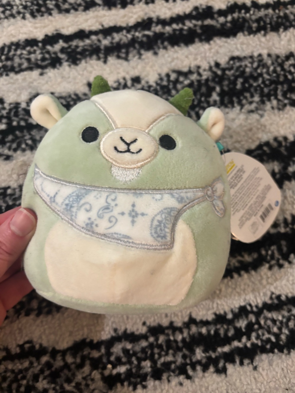 Squishmallows Palmer the Goat 5" Stuffed Plush NWT
